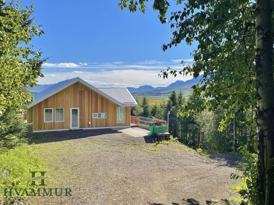 Forest Hideaway Near Акурейрі Екстер'єр фото